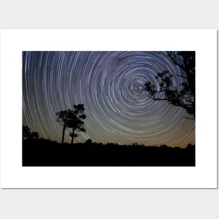 Guadalupe Summit Star Trail Posters and Art